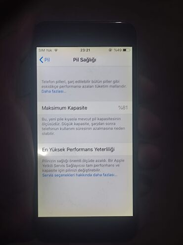 iphone 6s plata satilir: IPhone 6s, 64 ГБ, Синий, Отпечаток пальца