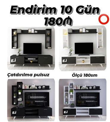 купить диван бу недорого: *TV stend 180Azn💥* ✔️Rəng seçimi var ✔️ Çatdırılma və Quraşdırılma