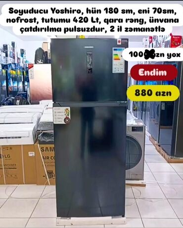 Soyuducular: Soyuducular anbardan satiş.WhatsaApp-a yazin.Modellərin qimətlərini — 6