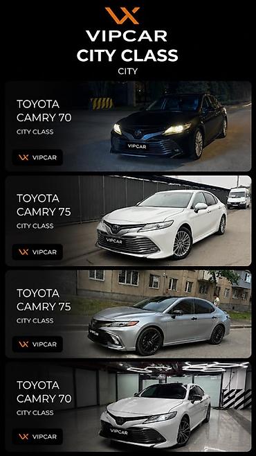 щвеный машина: Сдаю Toyota Camry, На неделю, Без водителя — 4