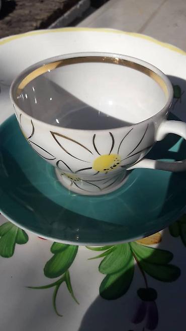 Наборы посуды: Набор чайных пар (чашка + блюдце), фарфор. Состав и дизайн: - — 11