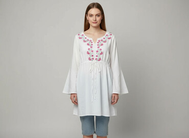 elegancka tunika plus size: Studio, Туніка жіноча, розмір M
