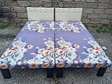 Çarpayılar: Təzə çarpayılar 1 nəfərlik çarpayılar 60 manat 2 nəfərlik taxt 110 — 7