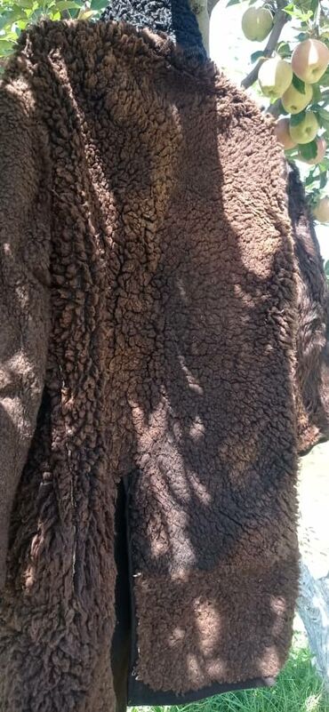 Другая мужская одежда: Тон сатылат каракуль жака койдун терисинен жазалган сырты калын — 4