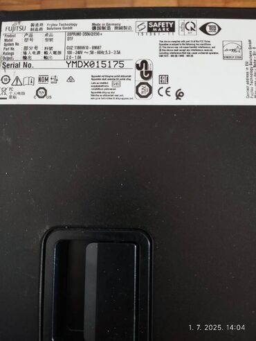 Desktop računari i radne stanice: Fujitsu esprimo računar karakteristike: Procesor intel celeron G3900 — 3