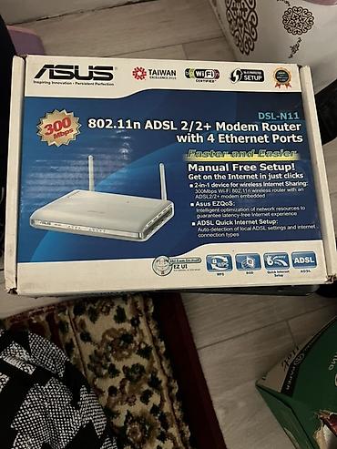 tp link deco: ASUS DSL-N11 — ADSL2/2+ Wi‑Fi роутер с модемом и 4 портами Ethernet — 1