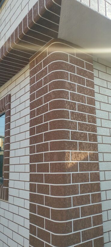 Облицовочный кирпич: Керамический, Рифленый, Пустотелый, дырчатый кирпич, Одинарный, 250×120×65 at lalafo.kg — 12 Облицовочный кирпич: Керамический, Рифленый, Пустотелый, дырчатый кирпич, Одинарный, 250×120×65 — 12