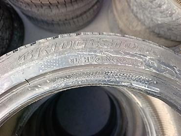 mazda verisa: Шины 225 / 45 / R 17, Зима, Б/у, Пара, Легковые, Япония, Bridgestone — 2