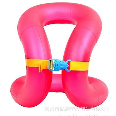 Плавательные костюмы: Надувной жилет‑плавун «подкова» для бассейна и моря. Удобный — 4