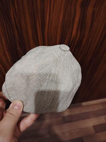 şlyapa: Şlyapa, Yeni, rəng - Bej, One size — 3