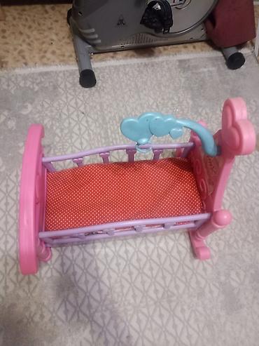 Другие товары для дома: Детская игрушечная кроватка-качалка Winx - Материал: прочный пластик — 5
