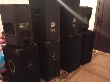 Dinamiklər və kolonkalar: Yamaha Kolonka, Növ - Toy üçün, rəng - Qara — 8