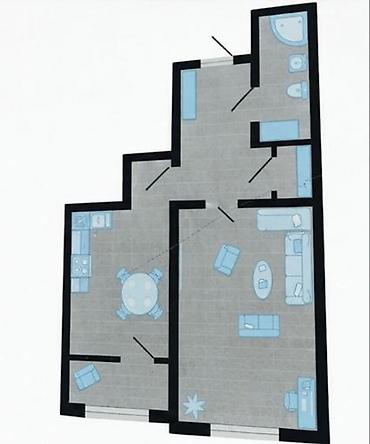 52: 1 комната, 52 м², Нижний Джал (Джал-23) Элитка, 5 этаж, ПСО (под самоотделку) — 2