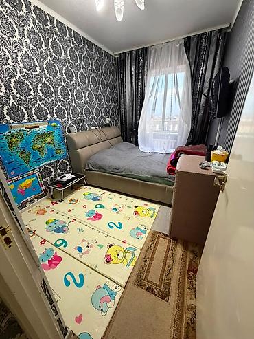 только нал: 3 комнаты, 62 м², Тунгуч мкр 106 серия, 7 этаж — 8