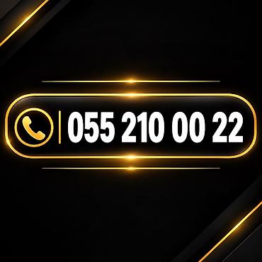 ucuz reklam: VIP nömrə: 055 210 00 22 - Yadda qalan, simmetrik kombinasiyalı mobil — 1