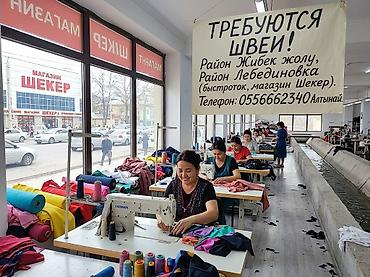 швейная цех работа: Швея, Постоянная, Прямострочка, Верхняя одежда, Оплата: Еженедельно — 1