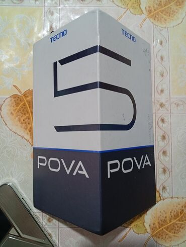 чехол айфон 14 про мах: Tecno Pova 5, Колдонулган, 256 ГБ, түсү - Алтын, 2 SIM