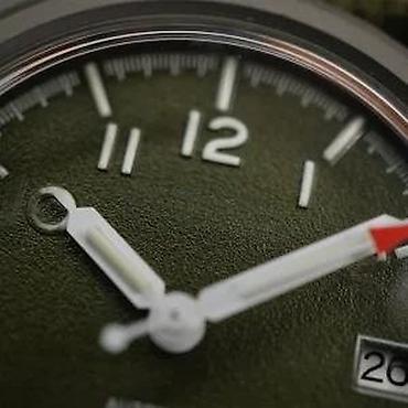 Ručni satovi: AKCIJA - Boderry Landmaster A14T - 38mm - Zelena - Titanium — 15