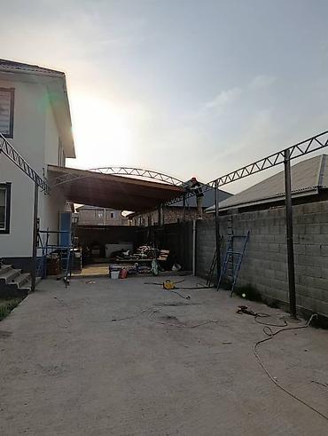 Навесы: Навес, Арочный, Металл, Профнастил, Установка — 11