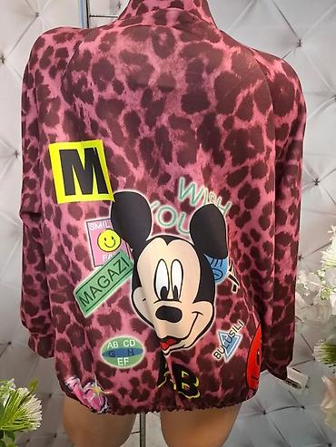 pantalone mango: Fa, Ženska lagana jakna/duks sa rajsferšlusom, leopard print. - — 4