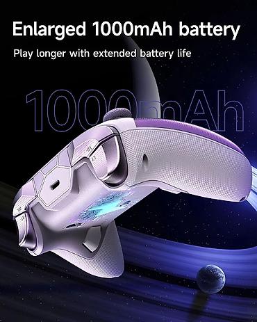 Video oyunlar üçün aksesuarlar: EasySMX D10 gamepad (TMR sensorlu) – Tamamilə yenidir! Gamepad yeni — 9