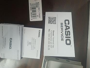 Aksesuarlar: Yeni, Qol saatı, Casio, rəng - Gümüşü — 4