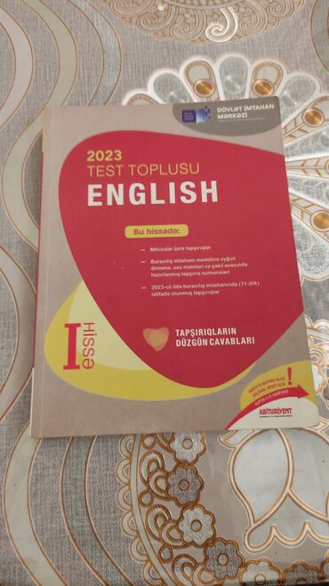 informatika testləri: Ingilis dili toplu 1-ci hissə
