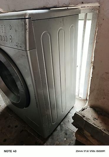 panel cit: Ön yükləməli paltaryuyan maşın – gümüş rəng - Ön yükləmə dizaynı, iri — 2