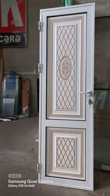 Plastik qapılar: Plastik Naxışlı Hamam Qapıları Plastik aluminium qapı pəncərə — 27