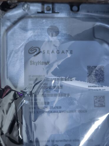 жёсткий диск на ноутбук: Накопитель, Новый, Seagate, HDD, 4 ТБ, 3.5", Для ПК