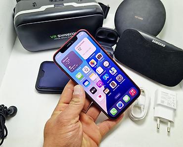 Apple iPhone: IPhone 12, Б/у, 128 ГБ, Красный, Наушники, 100 % — 6