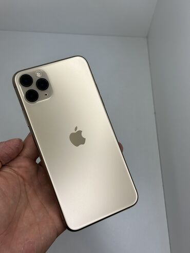 oneplus ace 2 pro цена бишкек: IPhone 11 Pro Max, Колдонулган, 256 ГБ, Matte Gold, 94 %