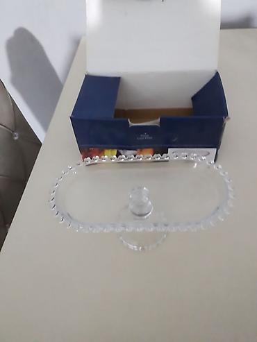 Qab-qacaq və mətbəx ləvazimatları: Tort və şiriniyyat qabı, Şüşə — 2