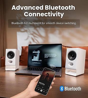 Audio: Edifier R20BT White - Həm yığcam, həm maksimum funksional akustika — 6