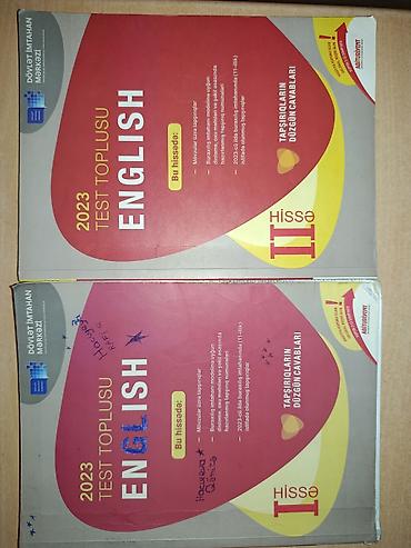 Testlər: Her biri 2,5 azn
içləri təmizdir 
çox alındıqda endirim ola bilər — 2