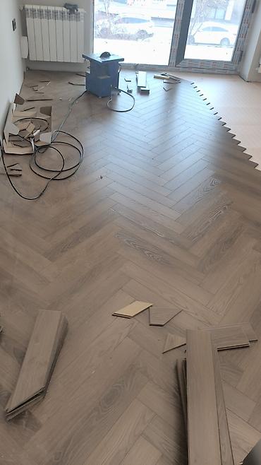 Напольные работы: Выравнивание пола, Укладка пола, Стяжка пола | Наливные полы, Ковролин, Ламинат Больше 6 лет опыта — 5