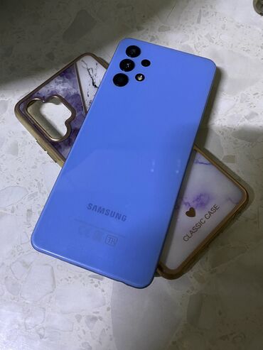 samsung ноутбук бишкек: Samsung Galaxy A32, Колдонулган, 128 ГБ, түсү - Көгүлтүр, 2 SIM