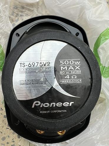 qapı dinamikleri: Pioneer TS-6975V2 avtomobil akustikası - Növ: 3 yollu koaksial — 3