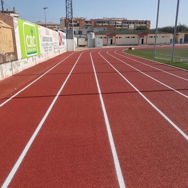 Рулонные покрытия из резиновой крошки: Резиновое покрытие, беговая дорожка, спортивное покрытие — 17