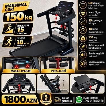 Qaçış trenajorları: Qaçış aparatı – ev üçün ideal seçim Variant 1: - Maksimum istifadəçi — 3