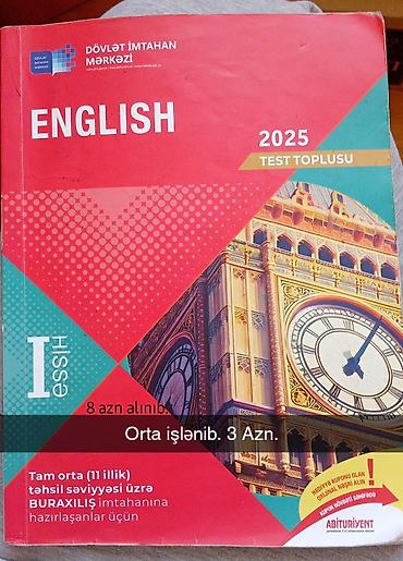Testlər: İngilis dili Testlər 11-ci sinif, DİM, 1-ci hissə — 1