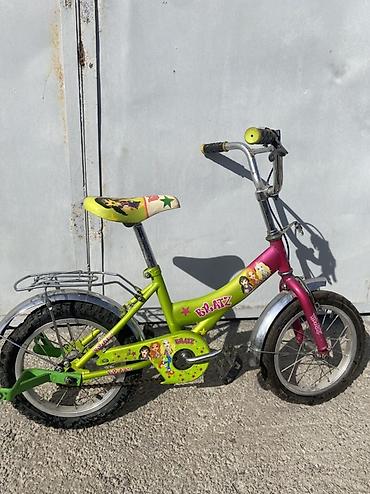 bratz: Детский велосипед, 2-колесный, 4 - 6 лет, Для девочки, Б/у — 2