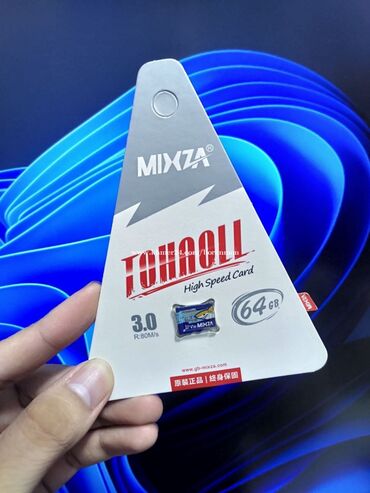 Yaddaş kartları: Micro sd card mixza 64 gb