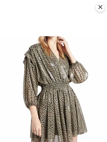 sifon koynekler: Nocturne markalı qısa paltar - Naxış: zərif, xırda nöqtəli/animal