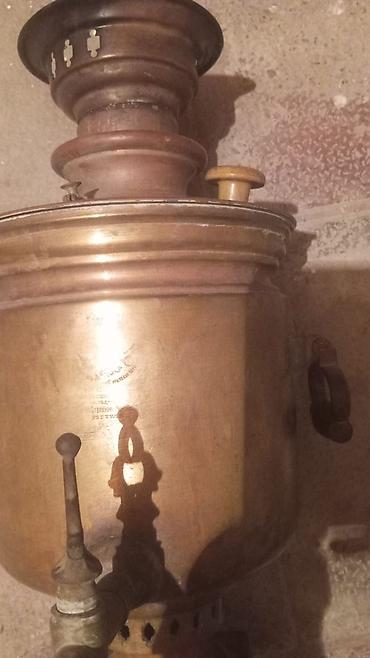 turk qaz sobası: İşlənmiş Od Samovar, 5 l, Ünvandan götürmə — 1