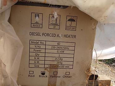 Все для дома и сада: Dizel İsti Hava Topu (Diesel Forced Air Heater), model 60 - Güc: 60 — 2