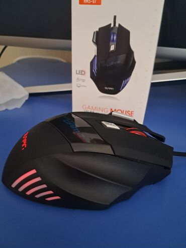Mauslar: Rgb Gaming Maus gecikməsiz təp təzə özümdədə 1i var istifadə edirəm