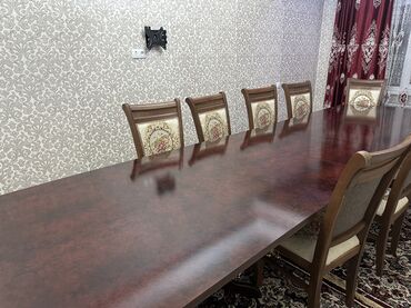 Столы для зала: Стол для зала, Б/у, Не раскладной — 6