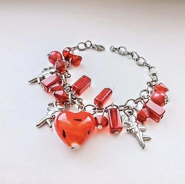 Серьги: Новые Серьги-кисти и Браслет с подвесками на руку. В стиле — 3