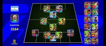 Playstation: EFootball hesabı üçün güclü komanda heyəti - Komanda ölkəsi — 1